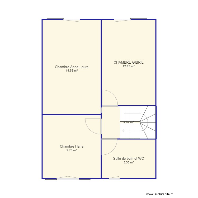 julienas 1er étage. Plan de 0 pièce et 0 m2