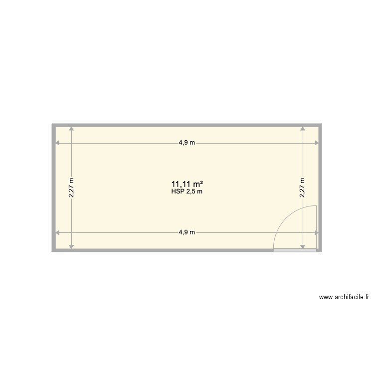 Cantonnement Provisoire 85 VH Local existant. Plan de 0 pièce et 0 m2