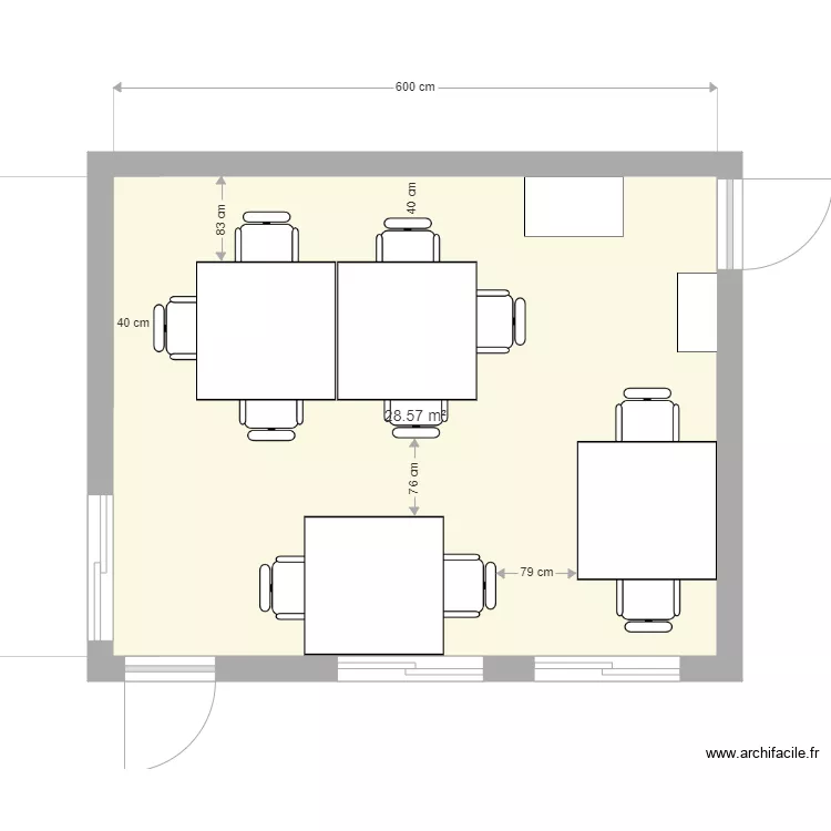 Bureau Market v6. Plan de 