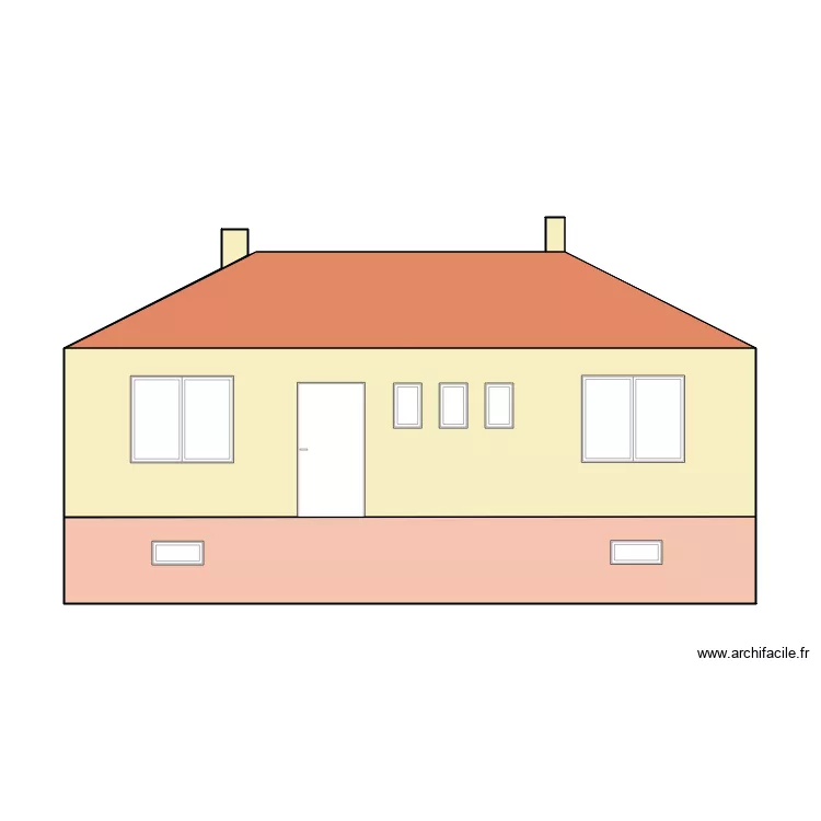 Facade NORD 2017. Plan de Facade NORD 2017. Plan de