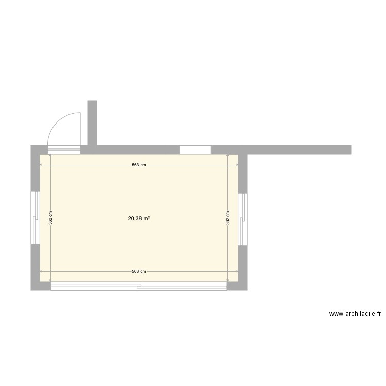 Extension Herminier. Plan de 0 pièce et 0 m2