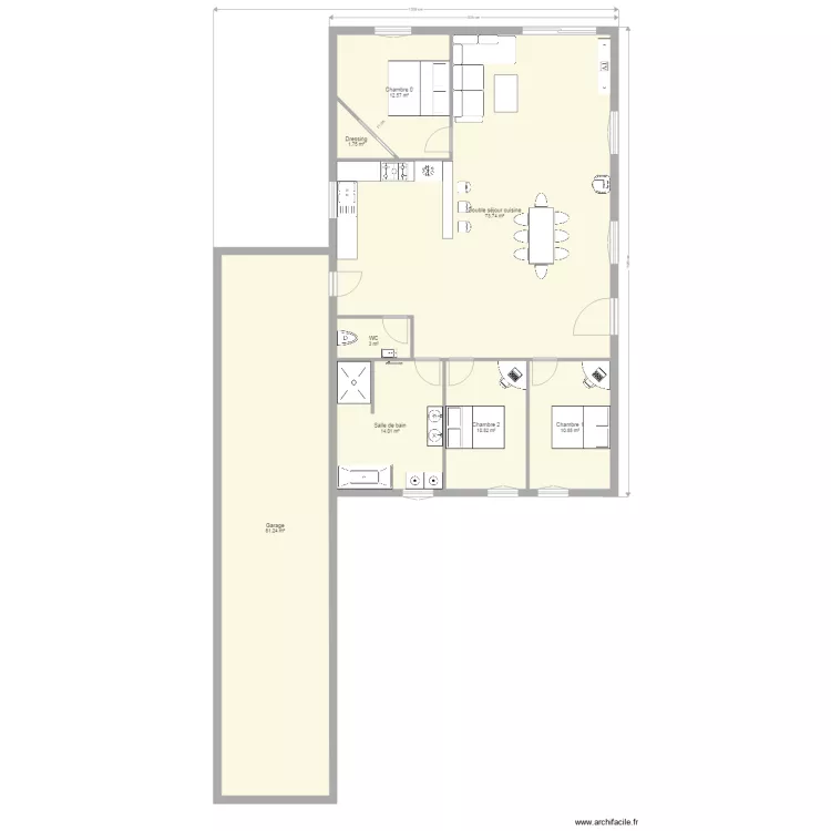 Rosieres 142m2 ind C. Plan de 