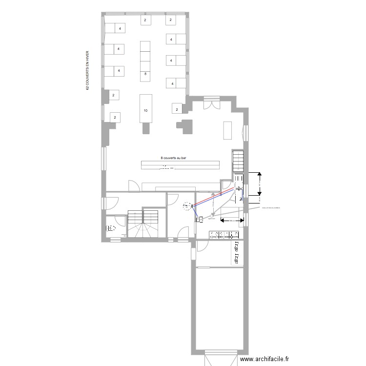 plan plomberie cuisne evry. Plan de 0 pièce et 0 m2