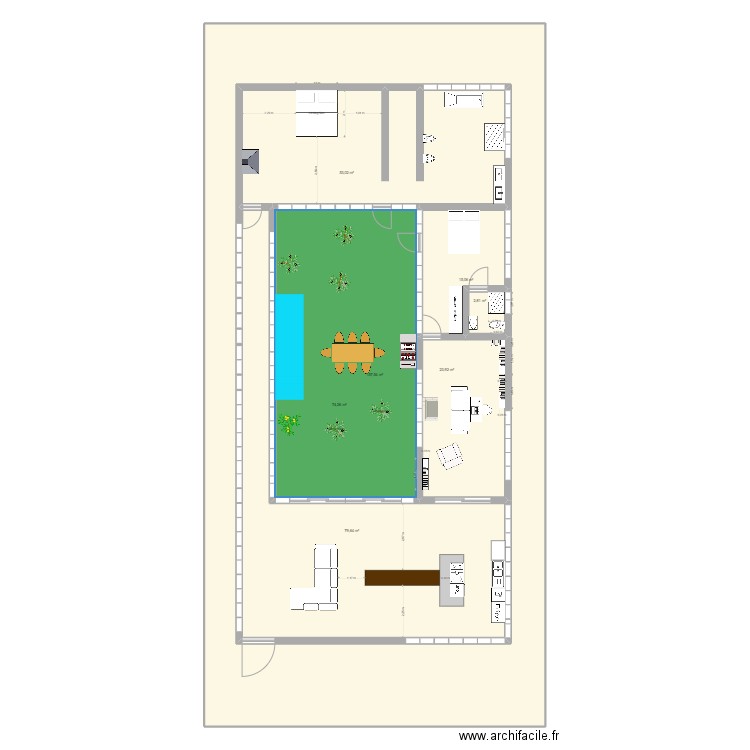 Casa Bosque 2. Plan de 0 pièce et 0 m2