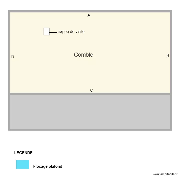 comble mangeard. Plan de comble mangeard. Plan de