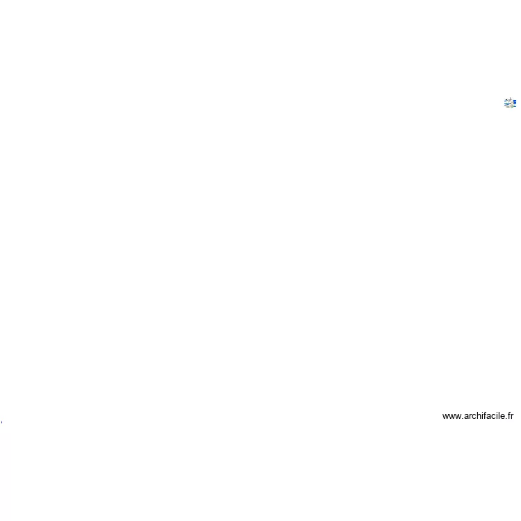 cuisine sol. Plan de 