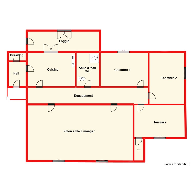 RDC MAX V3. Plan de 11 pièces et 441 m2