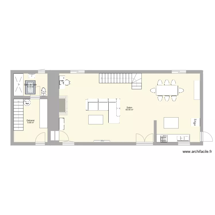 MAISON PERIERS . Plan de 