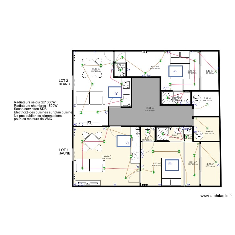 23 USA V2. Plan de 0 pièce et 0 m2