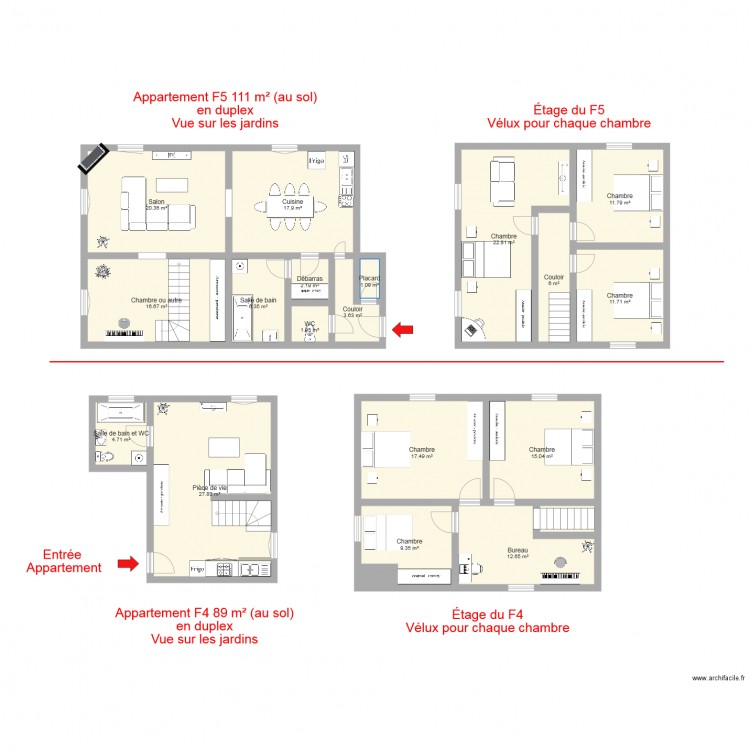 ADAMS. Plan de 0 pièce et 0 m2