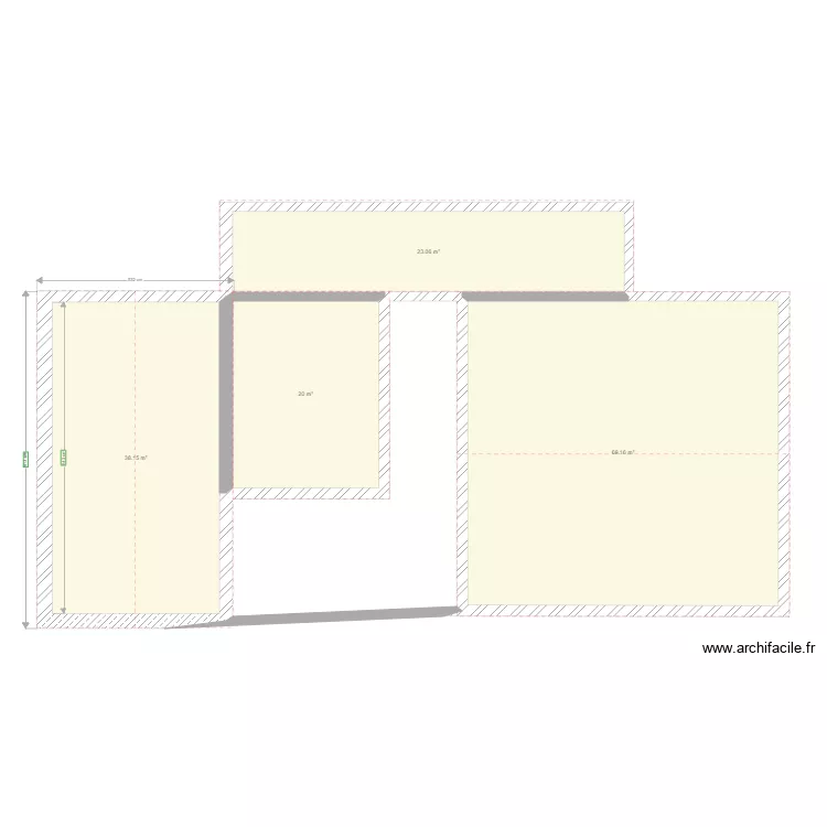 plan de masse extension. Plan de 