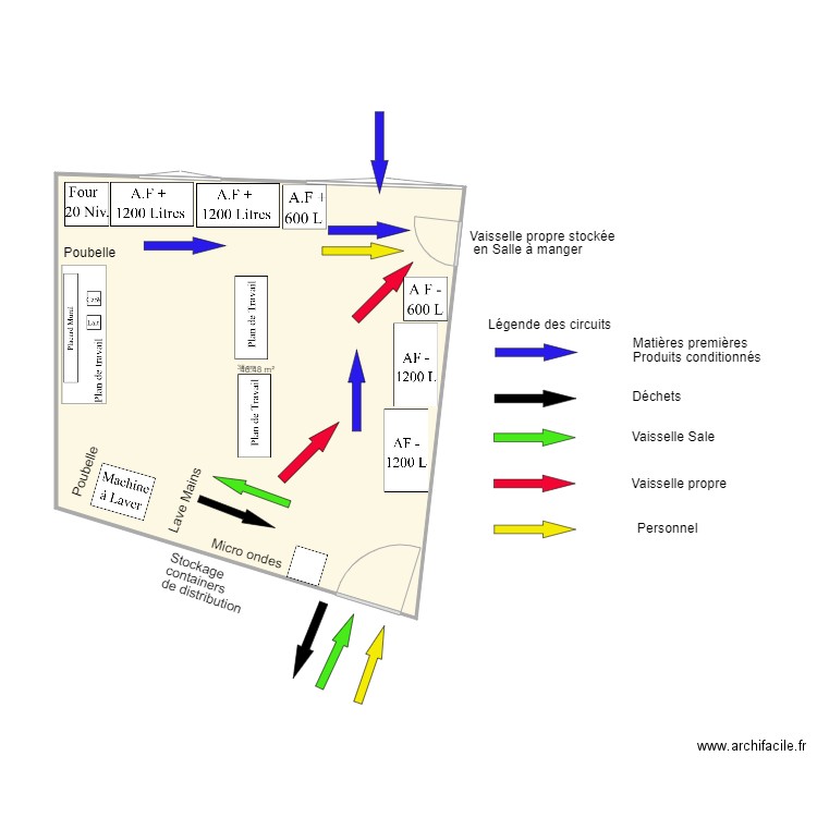 Cuisine Assemblage VAL DORLAY v2. Plan de 0 pièce et 0 m2