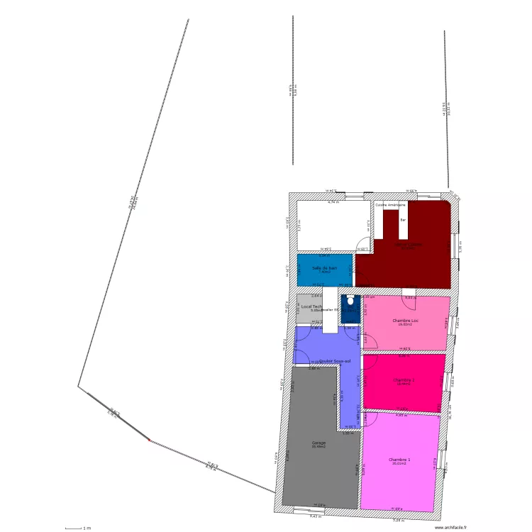 grange réal sous-sol 1. Plan de grange réal sous-sol 1. Plan de