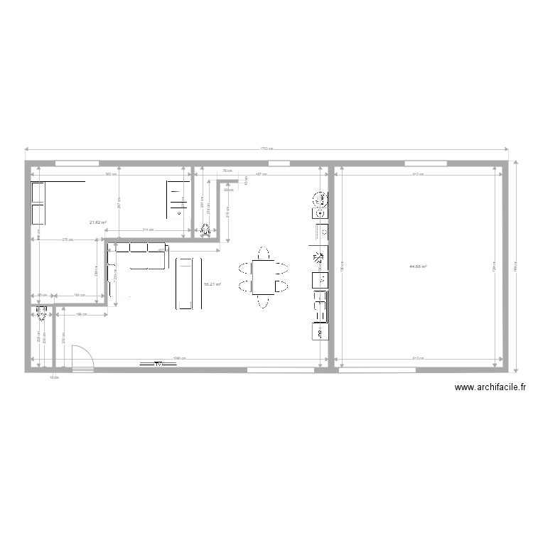 Garage 2020 n01 sans fenetre. Plan de 0 pièce et 0 m2