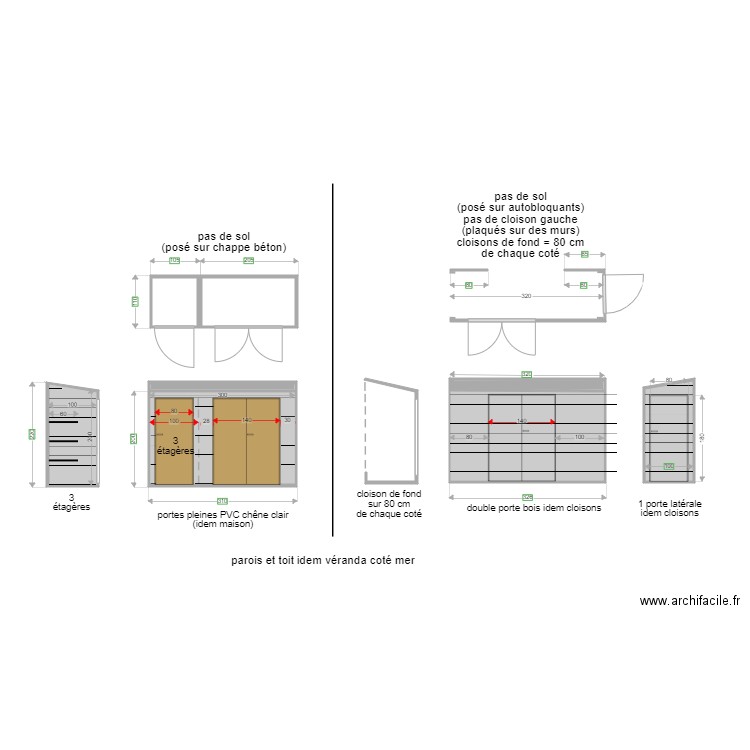 abris outils et meubles jardin 2021 12 03b. Plan de 8 pièces et 20 m2