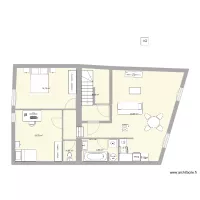 PLAN RL 1er &eacute;tage apres travaux