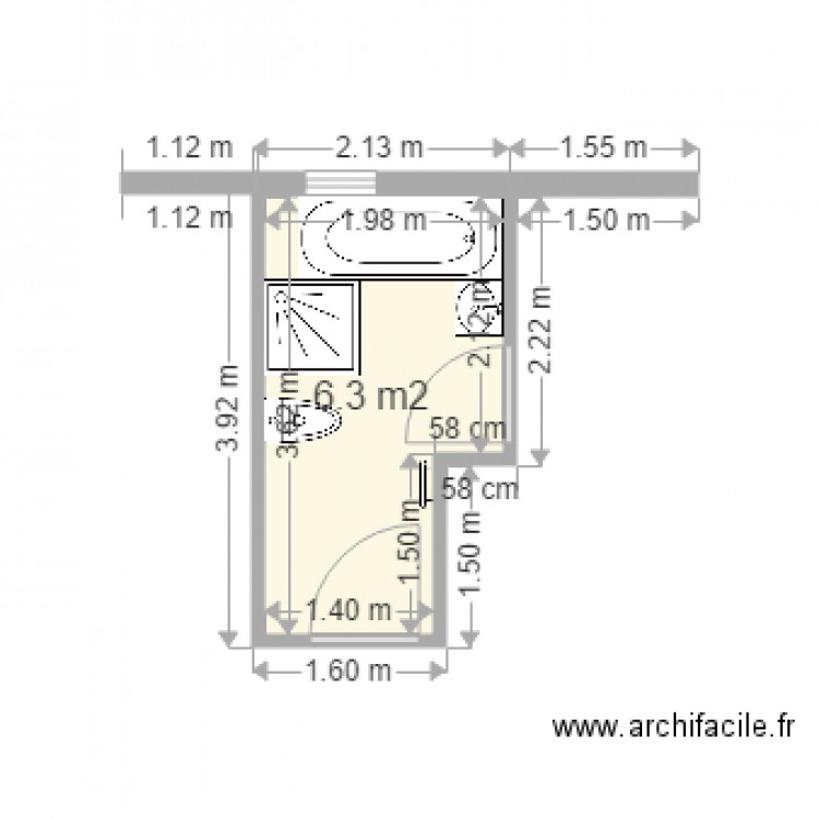 BEDO plan initial. Plan de 0 pièce et 0 m2