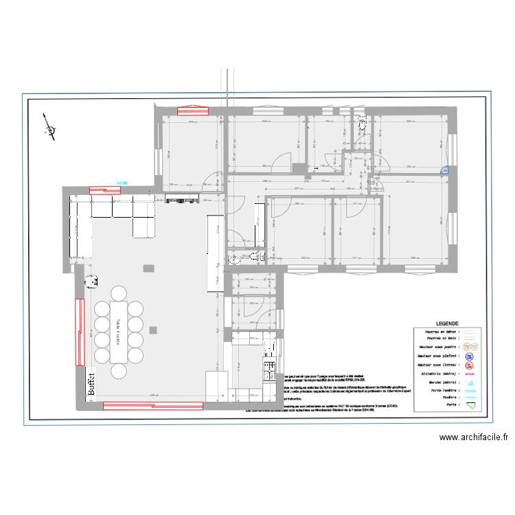 Maison du haut extension alternative. Plan de 0 pièce et 0 m2