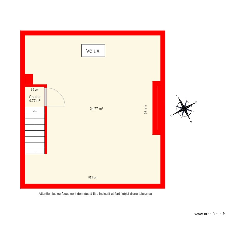 BI4765 Comble. Plan de 0 pièce et 0 m2