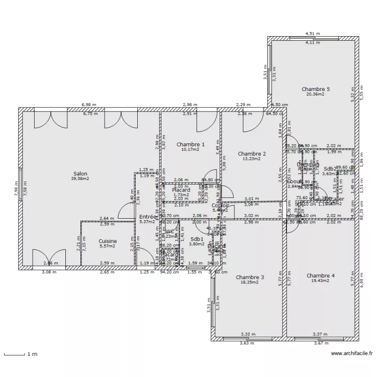Clairis 2013 apres travaux. Plan de Clairis 2013 apres travaux. Plan de