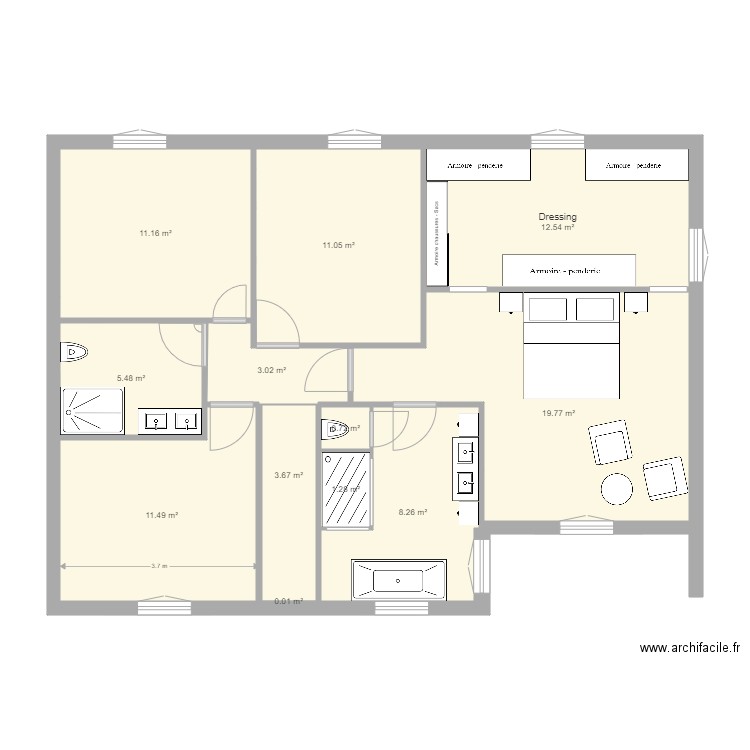 Jade et Corentin Trévoux  v2. Plan de 0 pièce et 0 m2