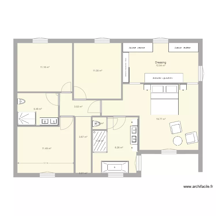 Jade et Corentin Tr&eacute;voux  v2. Plan de 