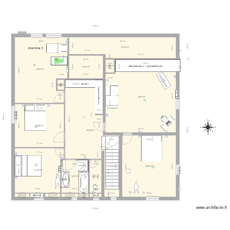 87 Ave de Vichy 1er étage. Plan de 0 pièce et 0 m2