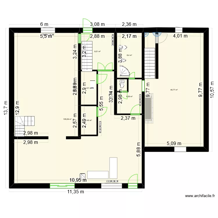 Mitra Bas. Plan de 