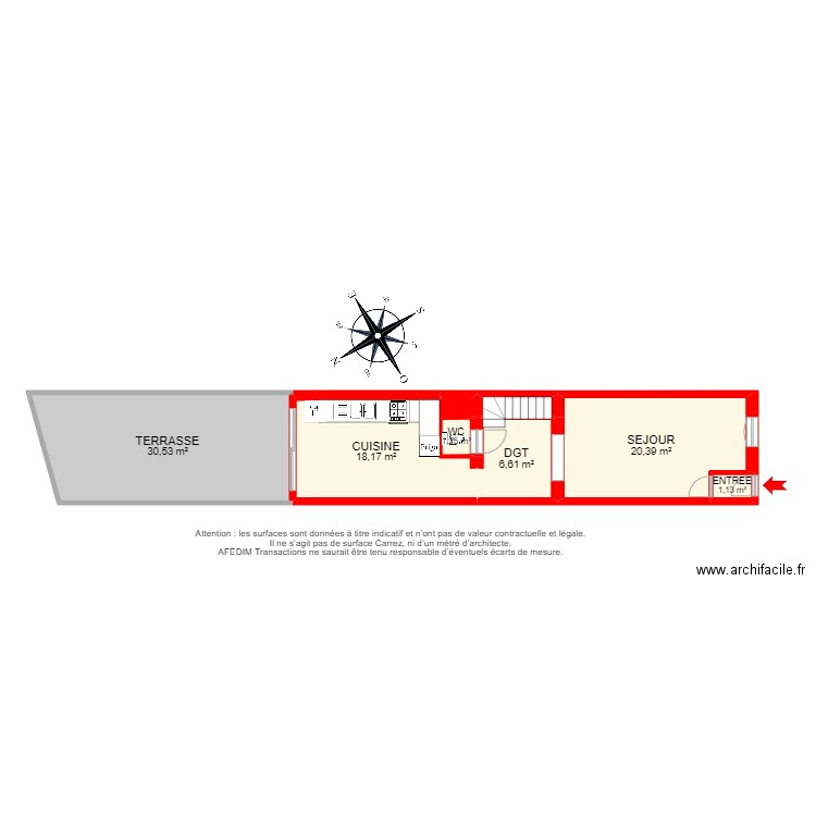 BI12356 - RDC. Plan de 0 pièce et 0 m2
