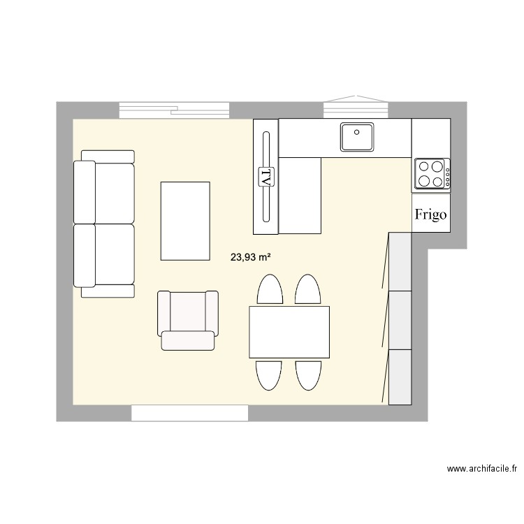 massue. Plan de 0 pièce et 0 m2