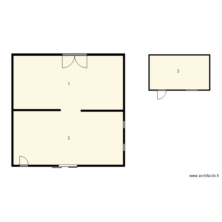 184700 PORRET. Plan de 0 pièce et 0 m2