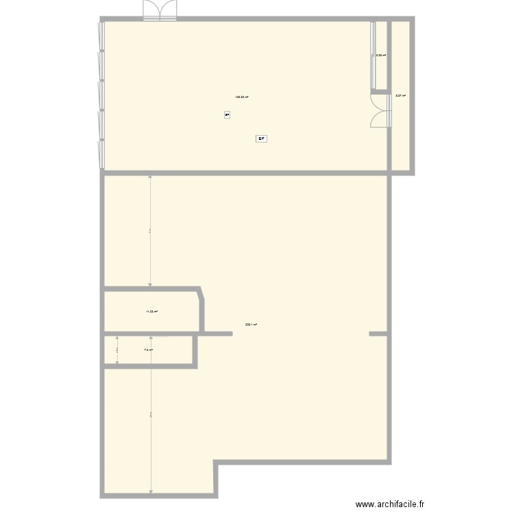 Atelier MELEC SN. Plan de 0 pièce et 0 m2