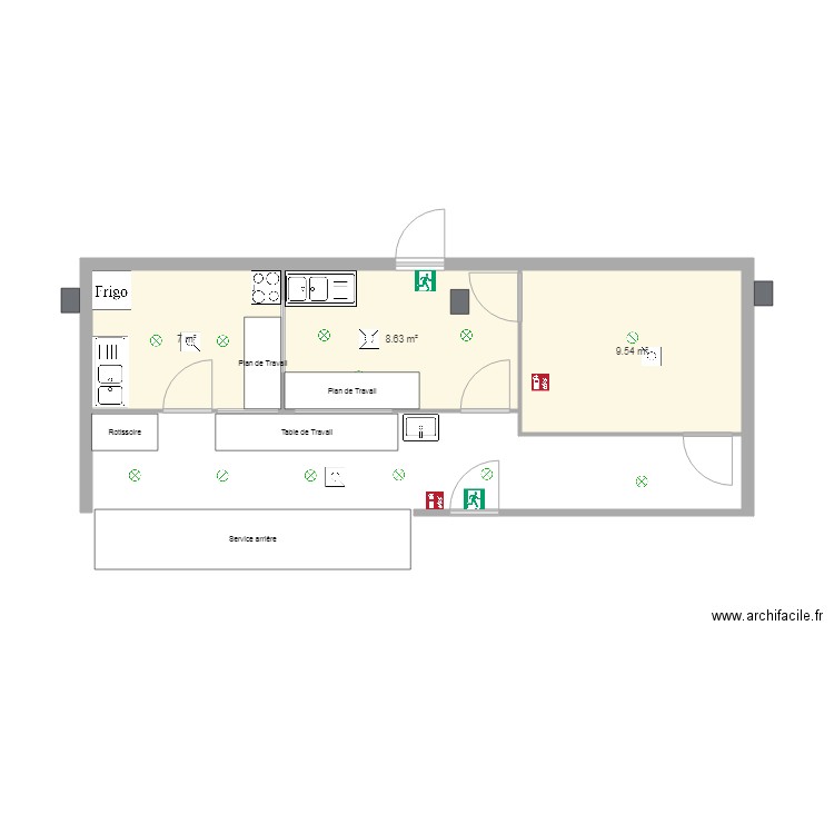 Boucherie Spar St Joseph 3. Plan de 0 pièce et 0 m2