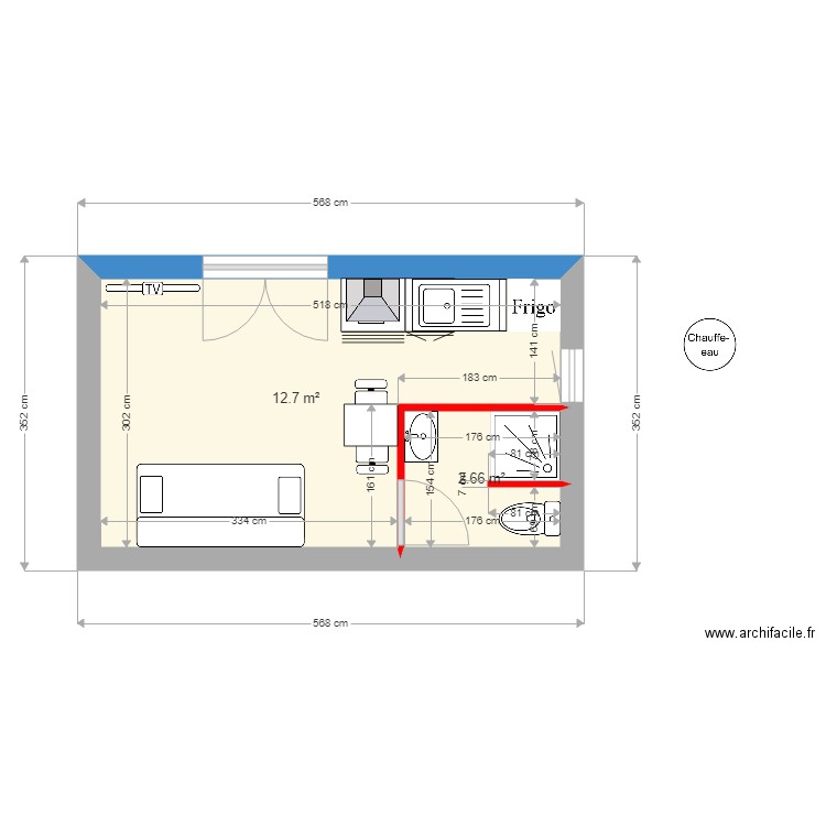 coco studio. Plan de 0 pièce et 0 m2