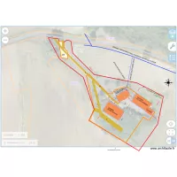 PLAN DE MASSE etat actuel sans arbres