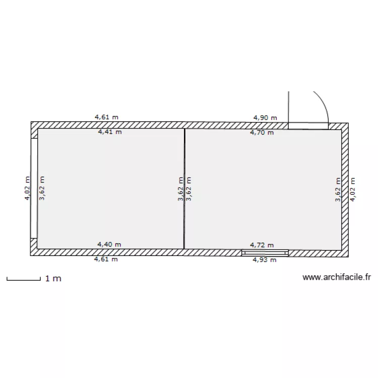 garage2. Plan de 