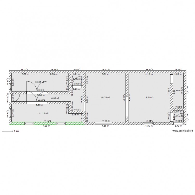 FUTUR MAISON RUMAUCOURT. Plan de 0 pièce et 0 m2