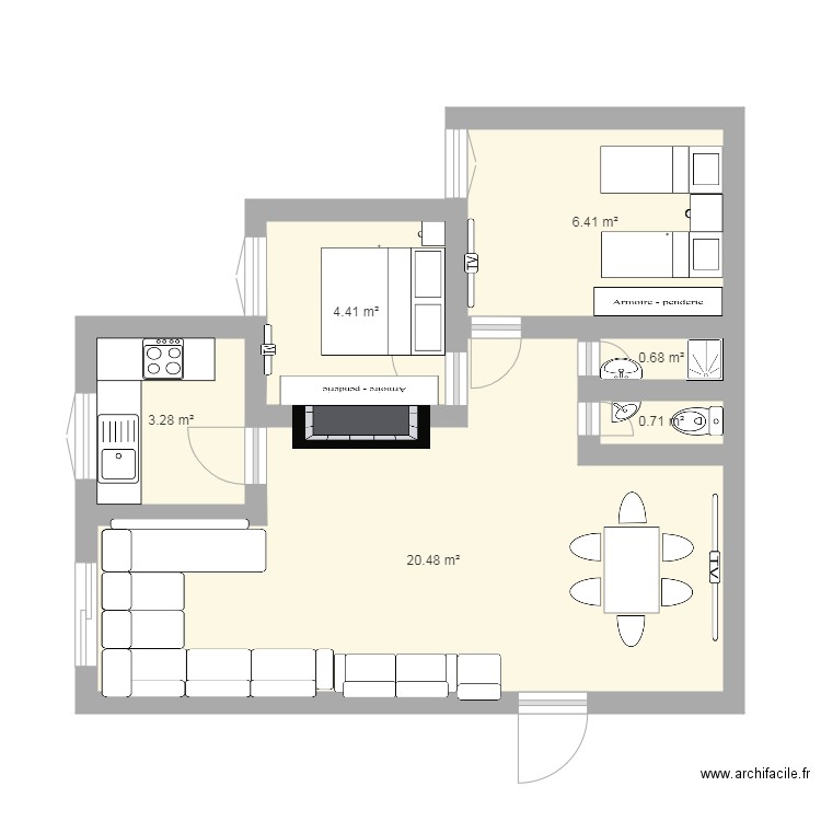 JLB. Plan de 0 pièce et 0 m2