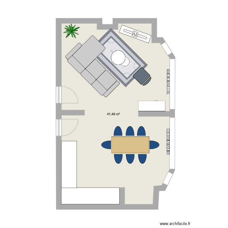 appartement 2. Plan de 0 pièce et 0 m2