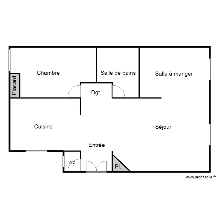 Plan Lescure 2. Plan de 