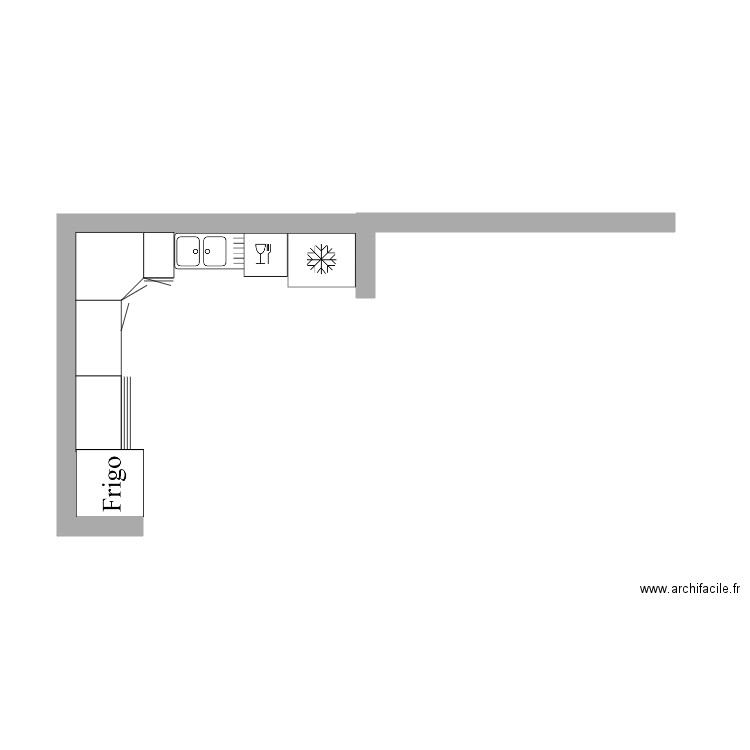 cuisine. Plan de 0 pièce et 0 m2