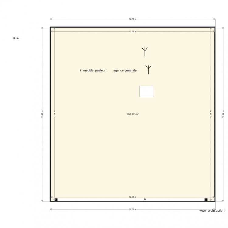 IMMEUBLE PASTEUR . Plan de 0 pièce et 0 m2