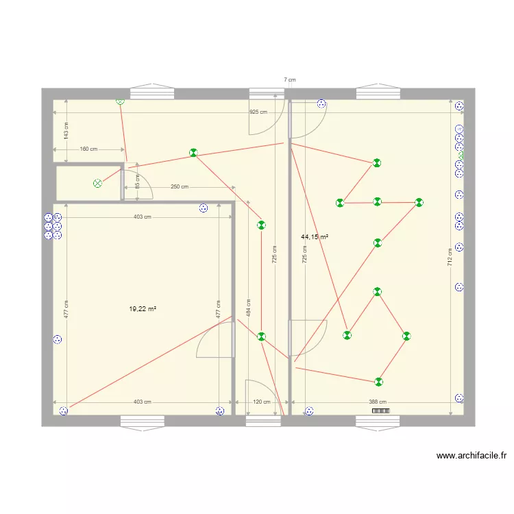 quentin rdc. Plan de 