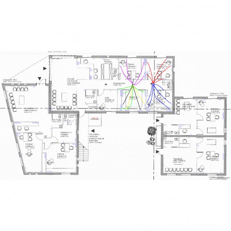 marthan pc rj tv pievre. Plan de 0 pièce et 0 m2