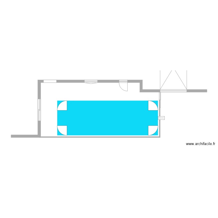 Pisicine6. Plan de 0 pièce et 0 m2