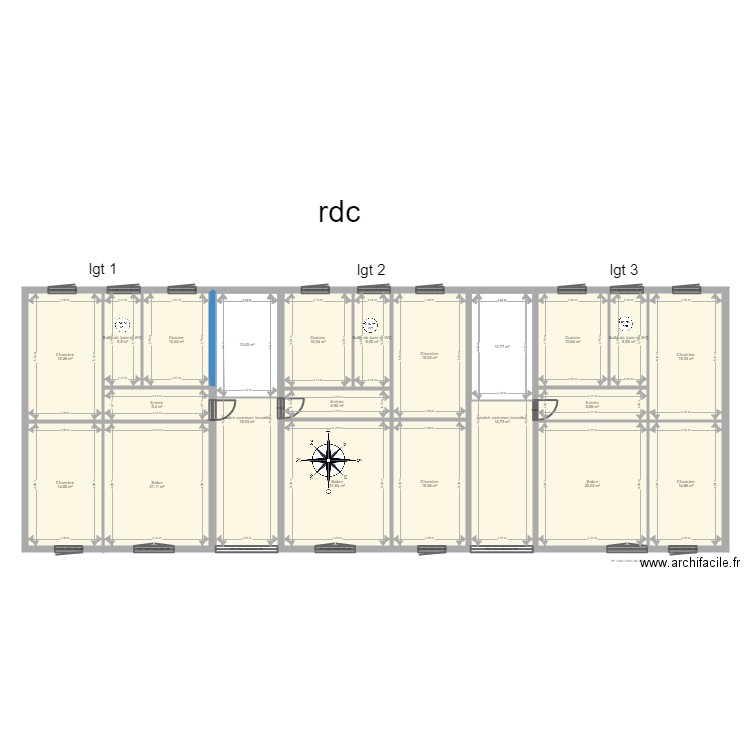 chabris collectif. Plan de 0 pièce et 0 m2