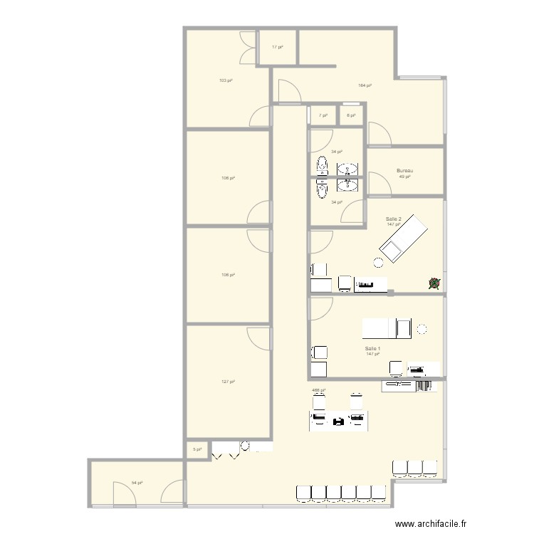 147 StJB modifié 3. Plan de 0 pièce et 0 m2