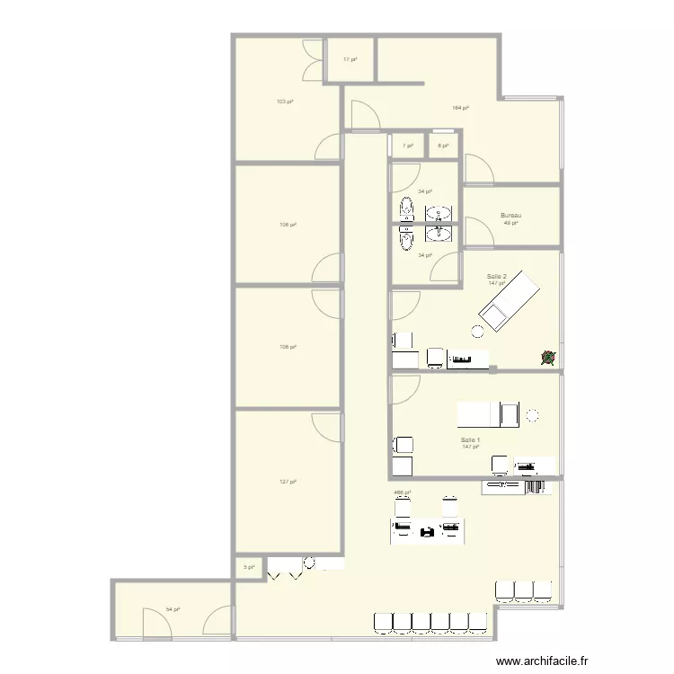 147 StJB modifi&eacute; 3. Plan de 