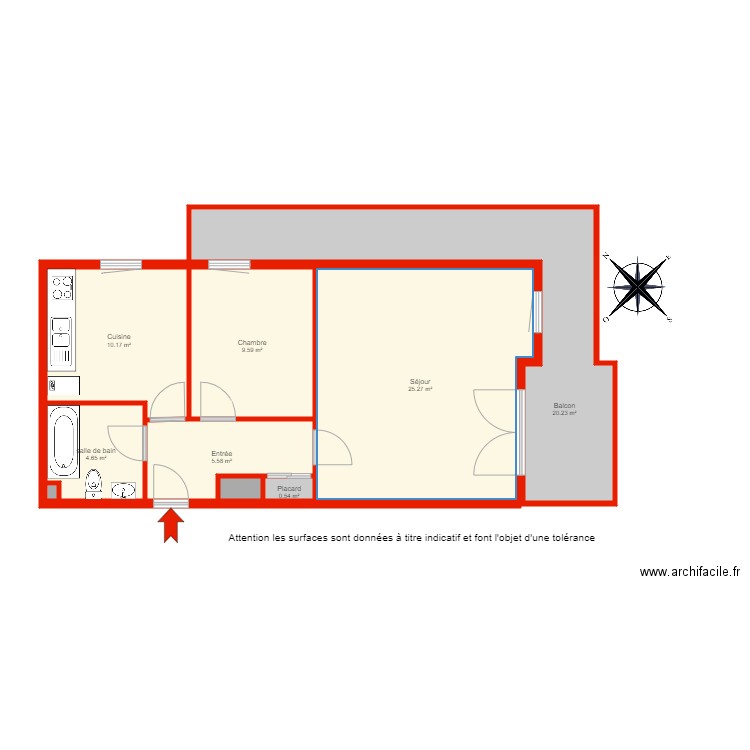 BI 6174. Plan de 0 pièce et 0 m2