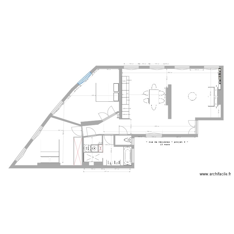 mezieres projet 13 mars 3. Plan de 0 pièce et 0 m2